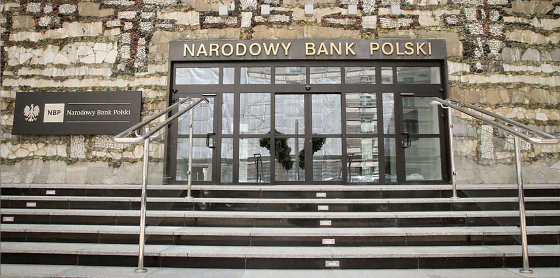 Narodowy Bank Polski - renowacja i montaż nowych okładzin kamiennych